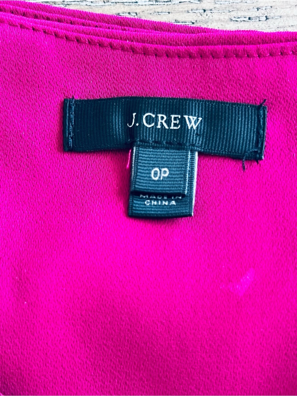 J. Crew Berry Pink Drapey Wrap Back Jumpsuit Size 0P - Picture 4 of 14